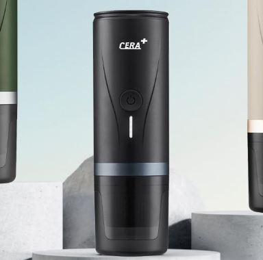 Maquina de café portatil eléctrico+Regalo Exclusivo Bolígrafo de decoracion eléctrico para café
